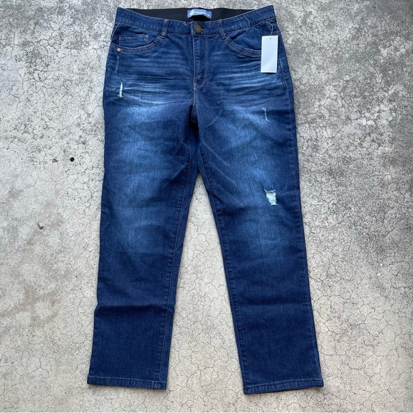 DEMOCRACY ABSOLUTION DISTRESSED JEANS SZ 10 New with tags - Picture 1 of 4